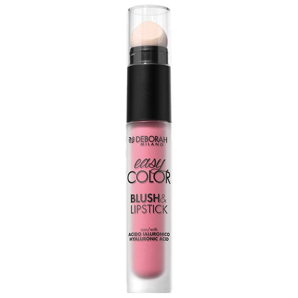 DEBORAH EASY COLOR BLUSH & LIPSTICK COLD ROSE 02