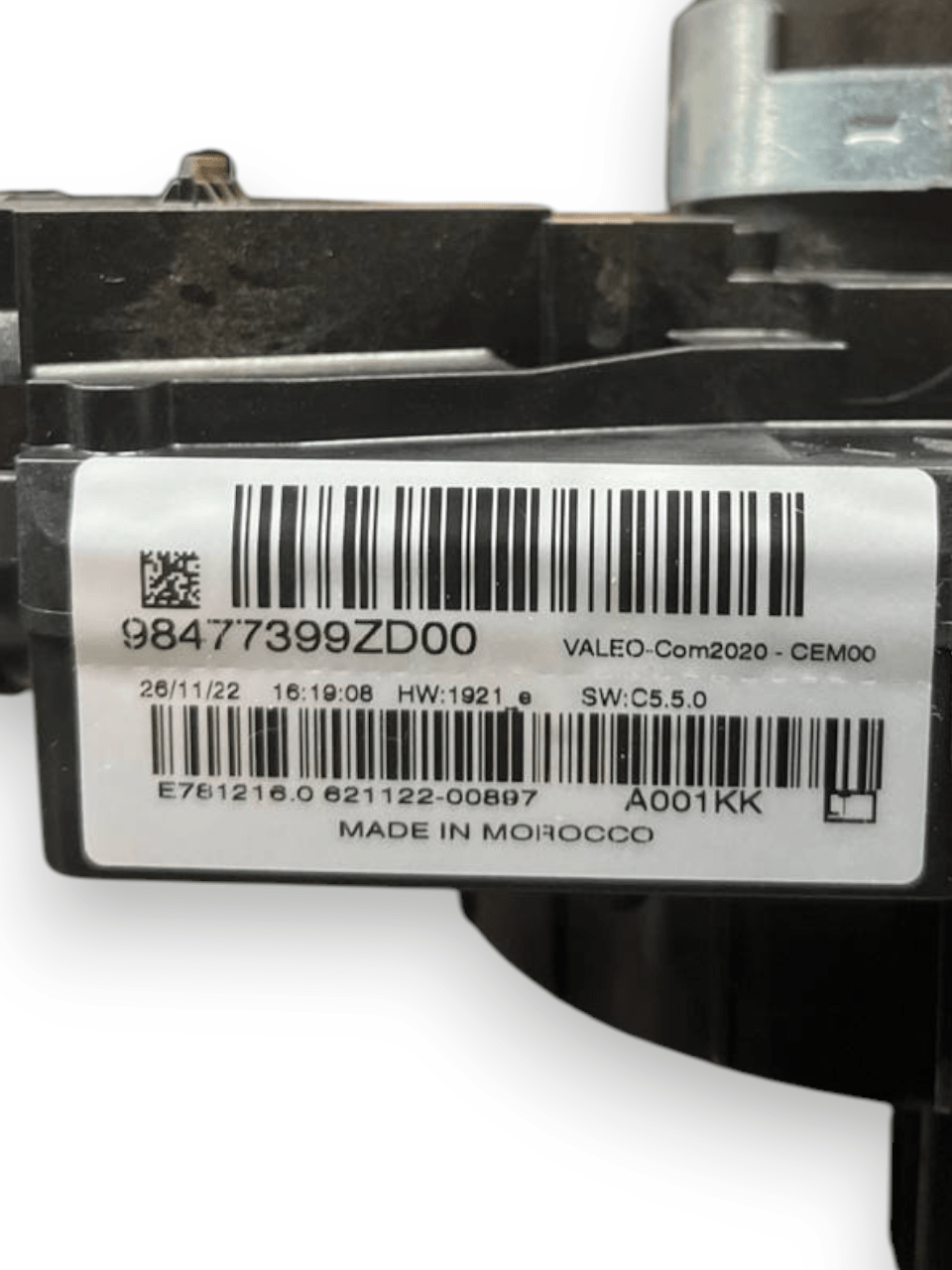 Devioluci Con Cavo Spiralato Peugeot 308 III (2021>) cod: 98477399ZD00