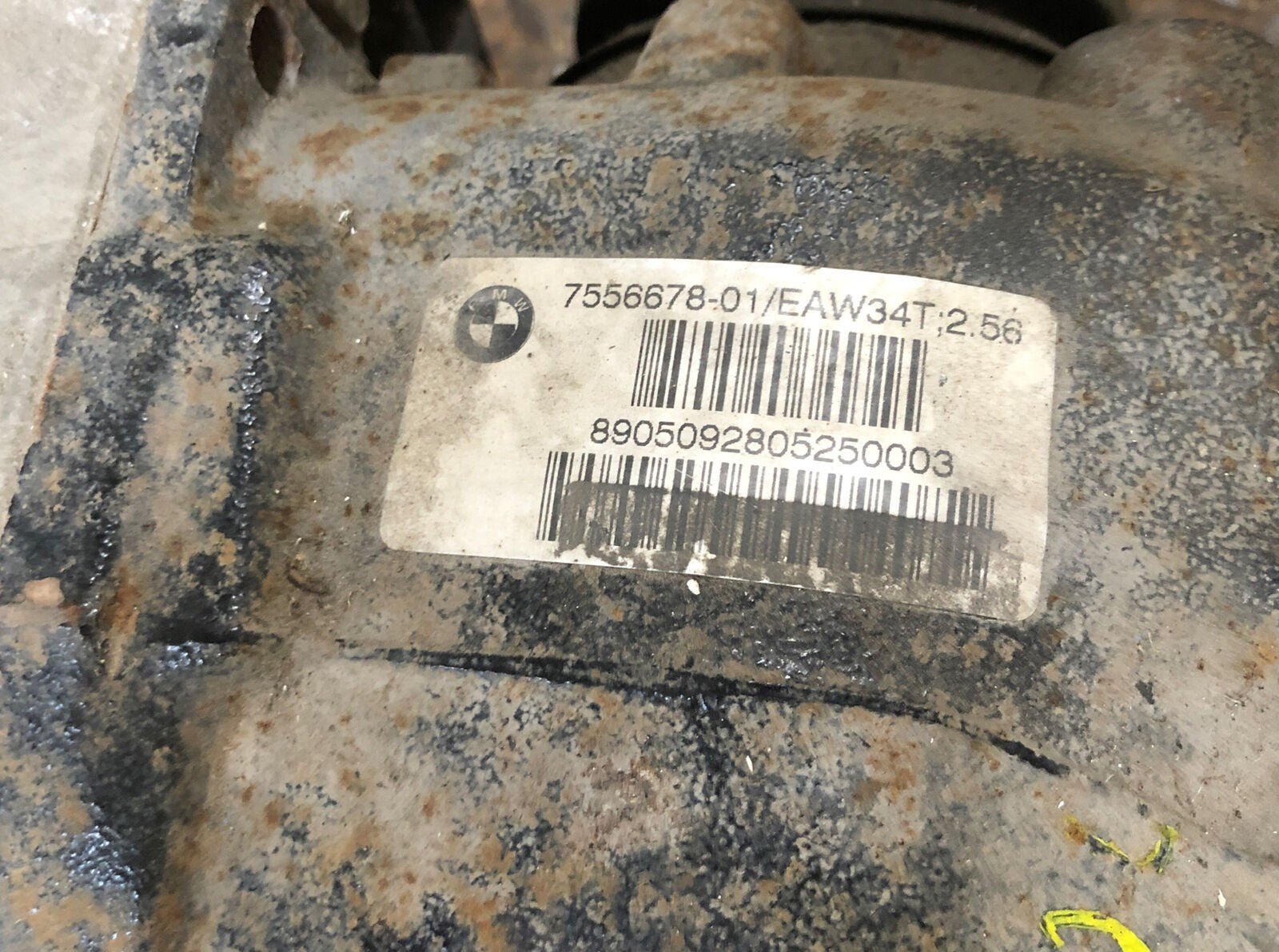 Differenziale POSTERIORE BMW 120 D 2006 Diesel 2.0 D 204D4 163CV 7524305-04 2.47
