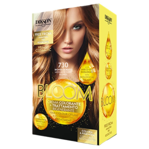 DIKSON BLOOM CREMA COLORANTE BIONDO DORATO 730