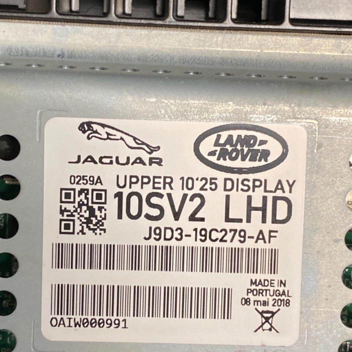 Display / schermo jaguar i-pace Cod: j9d3-19c279-af (2018-)