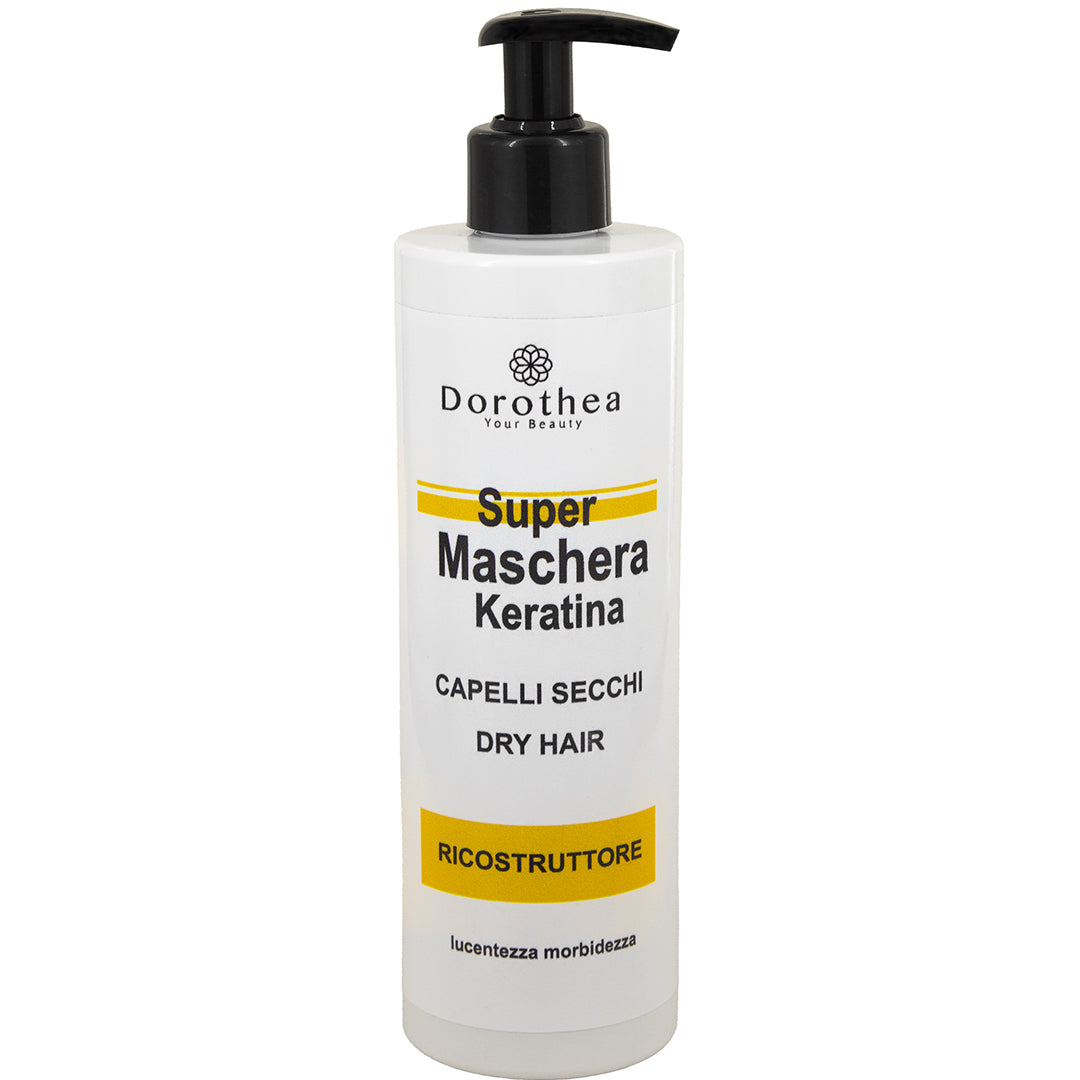DOROTHEA YOUR BEAUTY MASCHERA KERATINA CAPELLI SECCHI 500 ML - BIBA-RICAMBI