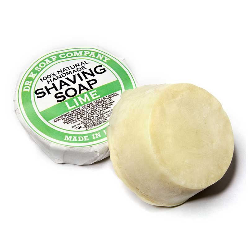DR K SOAP COMPANY SHAVING SOAP LIME 70 G