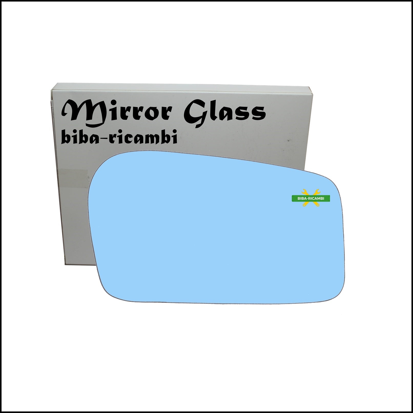 Vetro Specchio Retrovisore Blue Lato Dx-Passeggero Per Lancia Zeta (22) dal 1995-2002 BIBA-RICAMBI