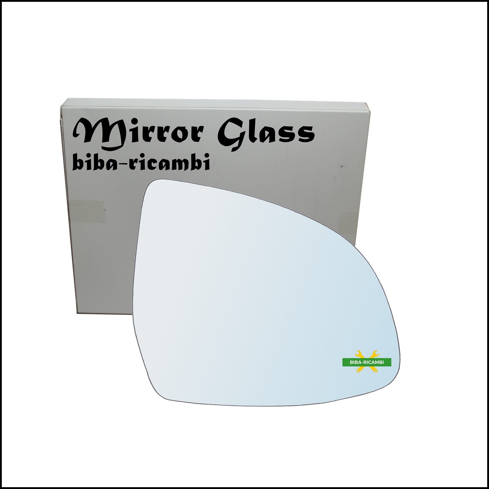 Vetro Specchio Retrovisore Cromato Lato Dx-Passeggero Per Bmw X6 II (F16) dal 2014> BIBA-RICAMBI