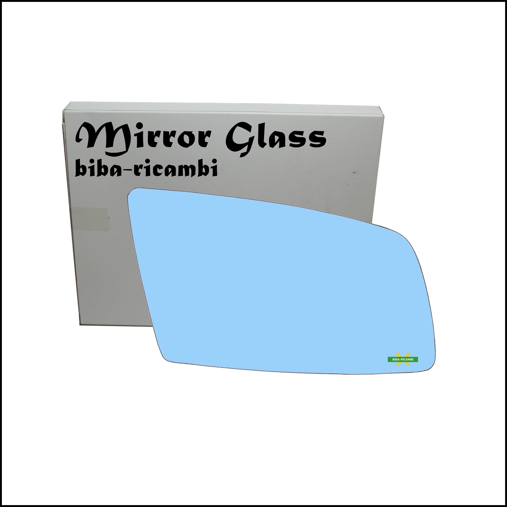Vetro Specchio Retrovisore Azzuratto Lato Dx-Passeggero Per Bmw Serie 6 (E63,E64) dal 2004-2010 BIBA-RICAMBI