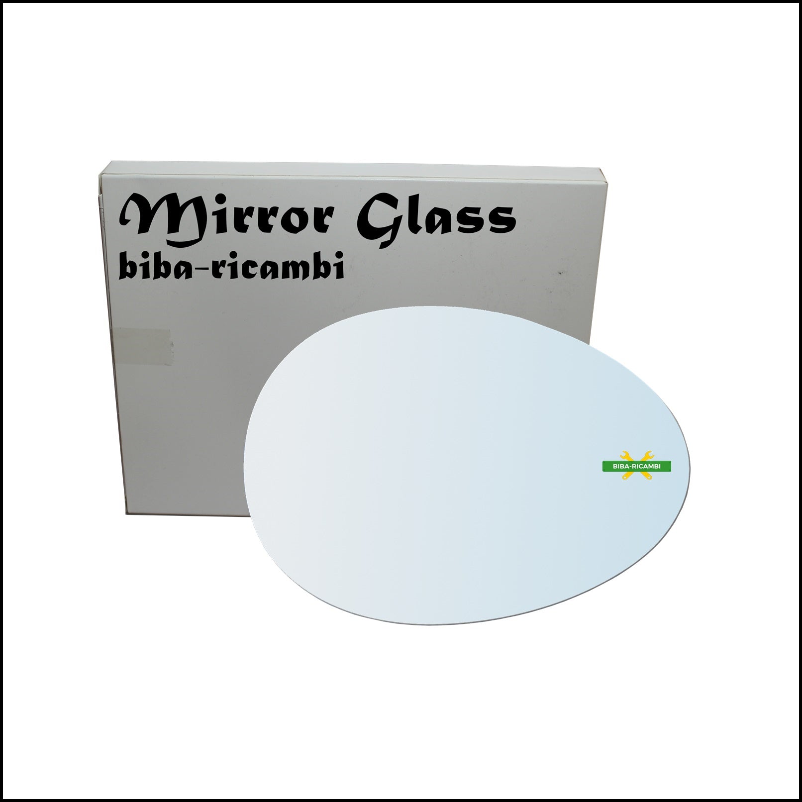 Vetro Specchio Retrovisore Lato Dx-Passeggero Per Mini Cooper (R57) Cabriolet dal 2007-2011 BIBA-RICAMBI