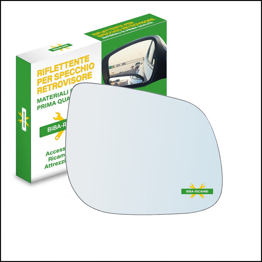 Vetro Specchio Retrovisore Lato Dx-Passeggero Per Kia Picanto II (TA) dal 2011&gt; BIBA-RICAMBI