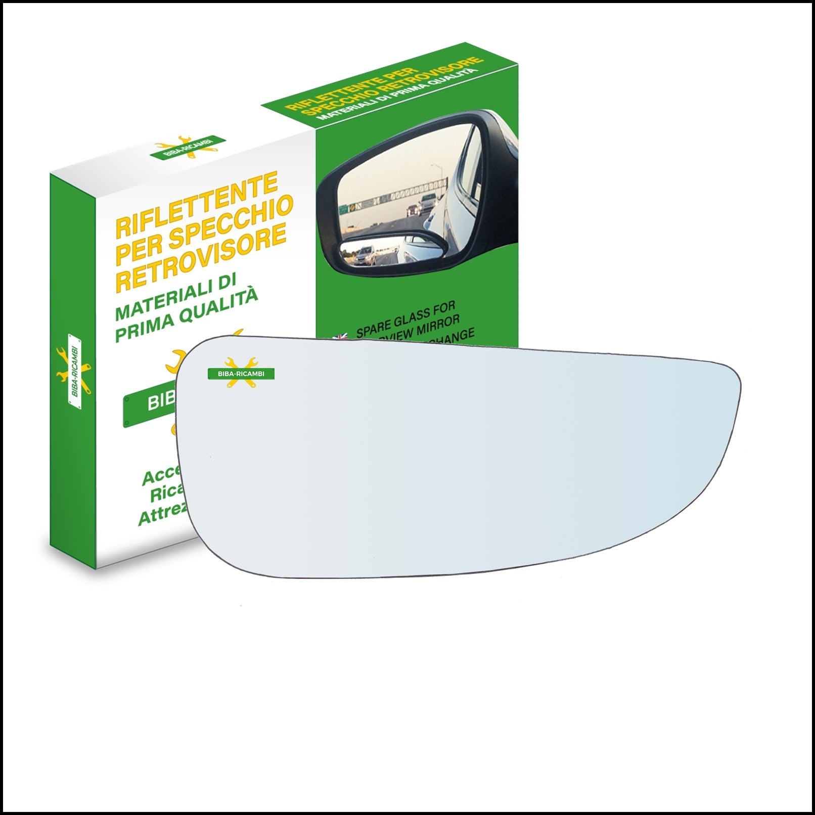Specchietto Inferiore Retrovisore Lato Dx-Passeggero Per Peugeot Boxer III dal 2006> BIBA-RICAMBI