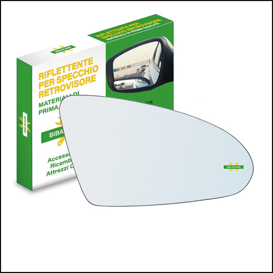 Vetro Specchio Retrovisore Lato Dx-Passeggero Per Nissan Primera (P12) dal 2002-2008 BIBA-RICAMBI