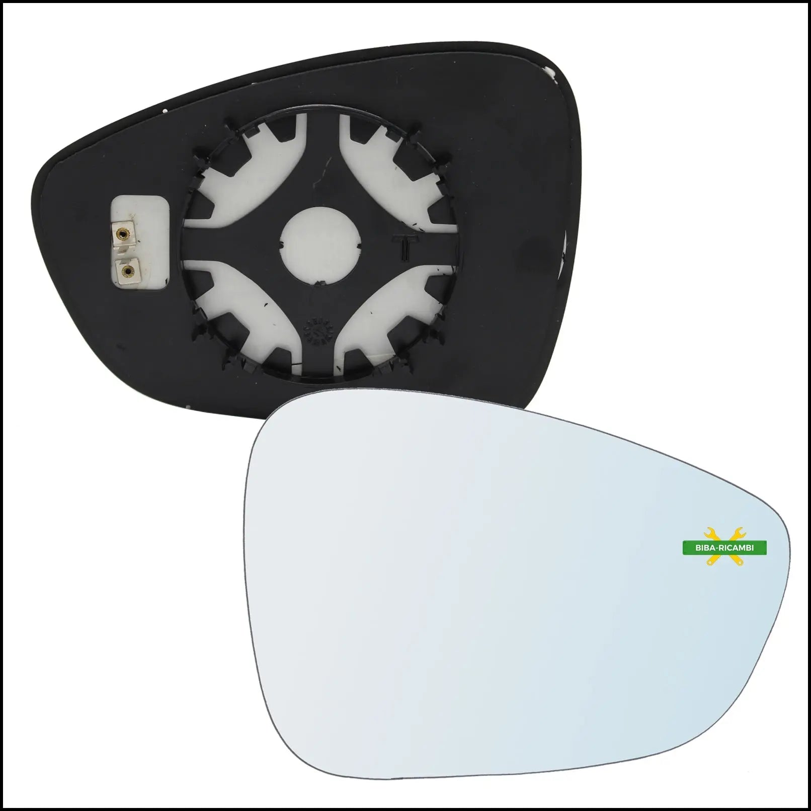 Piastra Retrovisore Termica Lato Dx-Passeggero Per Citroen DS4 dal 2011-2015 BIBA-RICAMBI