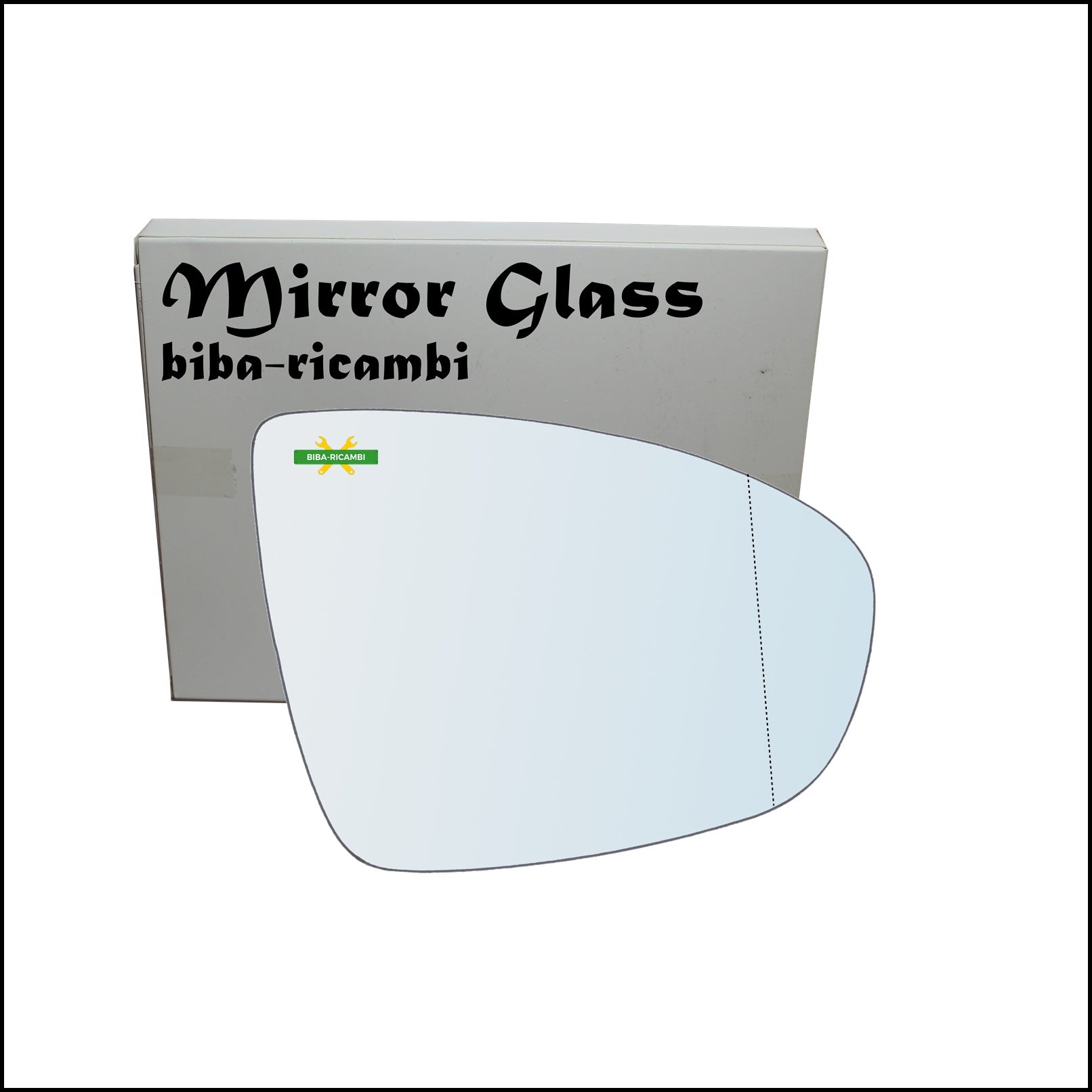 Vetro Specchio Retrovisore Asferico Lato Dx-Passeggero Per Opel Meriva B (S10) dal 2010-2017 BIBA-RICAMBI