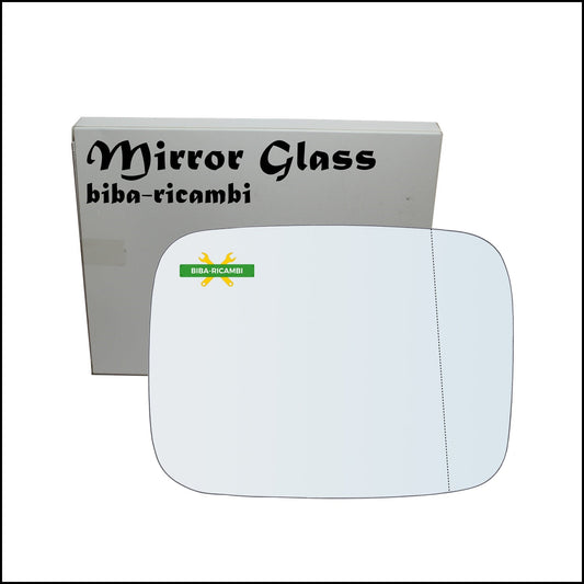 Vetro Specchio Retrovisore Asferico Lato Dx-Passeggero Per Hummer H2 dal 2002&gt; BIBA-RICAMBI