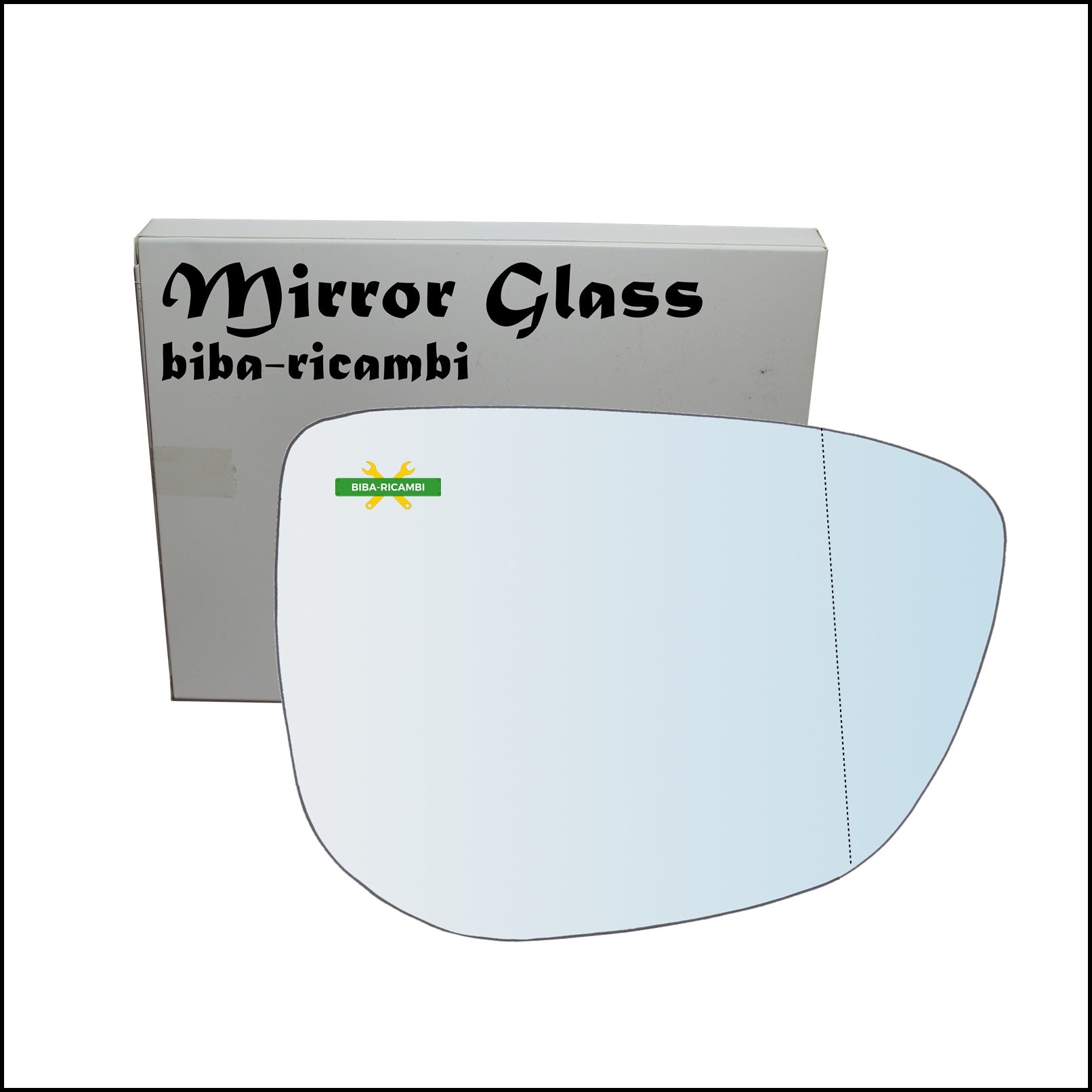 Vetro Specchio Retrovisore Asferico Lato Dx-Passeggero Per Citroen C4 Cactus dal 2014-2018 BIBA-RICAMBI