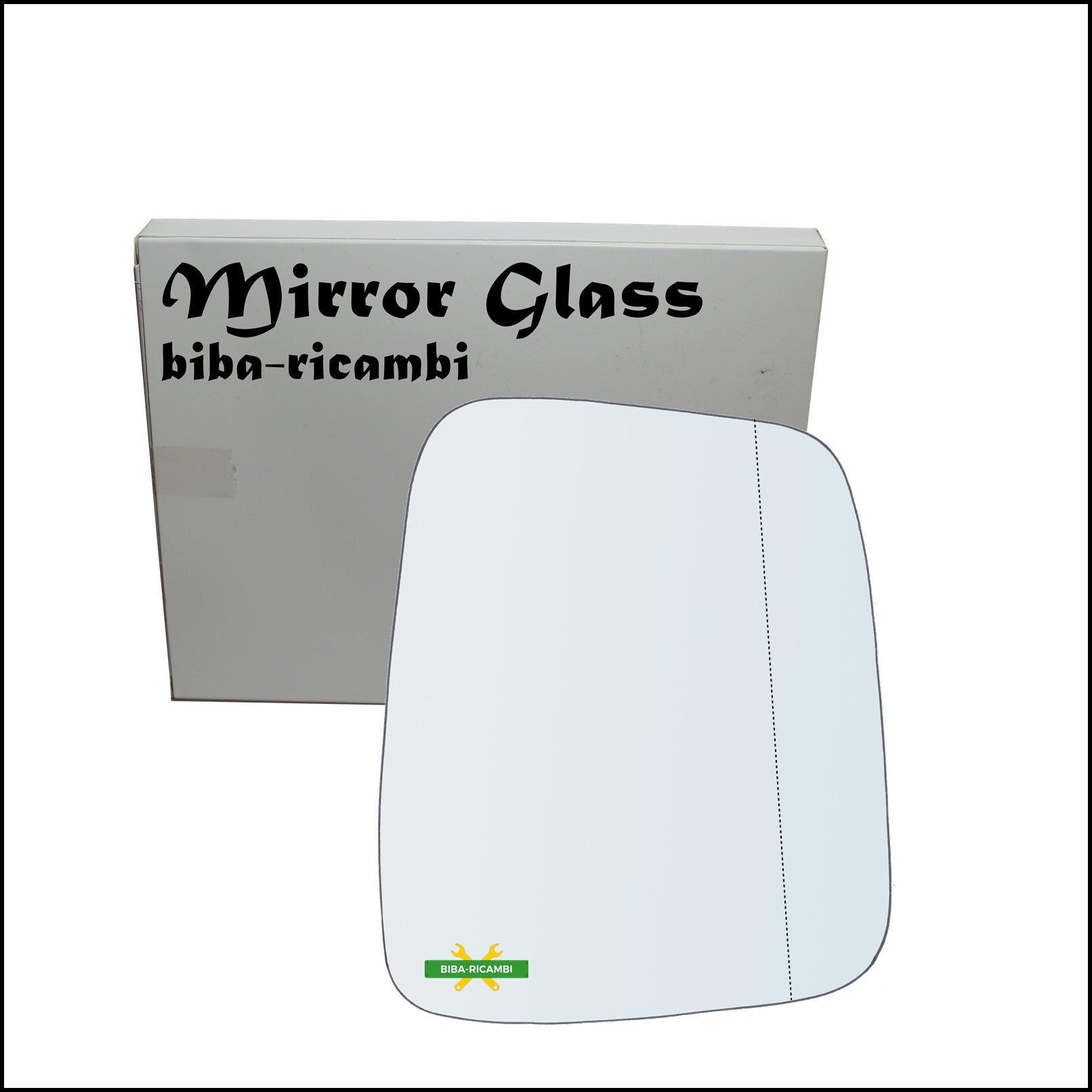 Vetro Specchio Retrovisore Asferico Lato Dx-Passeggero Per Suzuki Wagon R (MC) dal 1997-2000 BIBA-RICAMBI