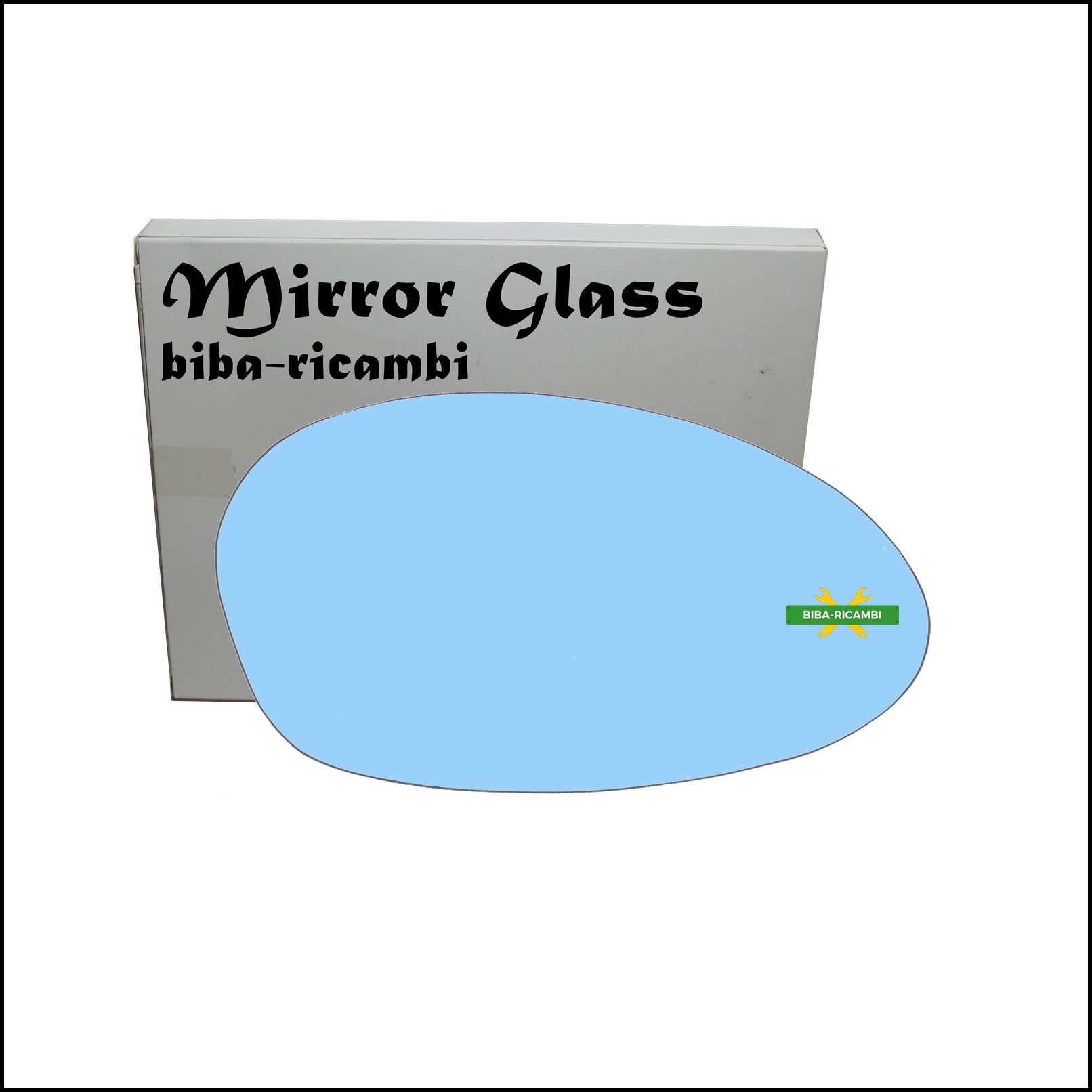 Vetro Specchio Retrovisore Blue Lato Dx-Passeggero Per Bmw Serie 1 (E81,E87) solo dal 2003-2008 BIBA-RICAMBI