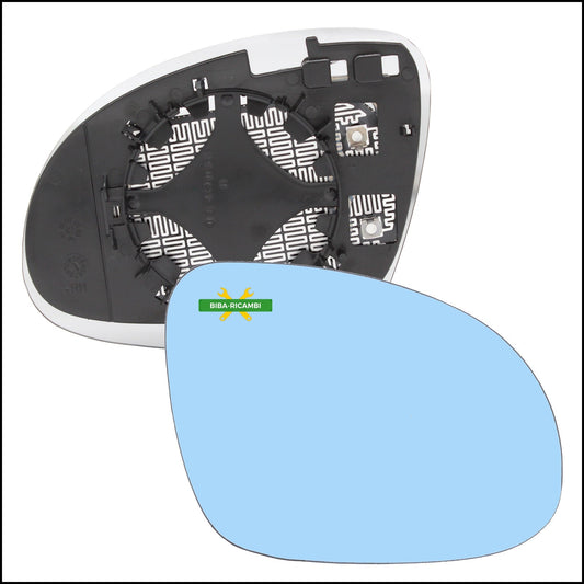 V. Piastra Retrovisore Termica Blue Lato Dx-Passeggero Per Volkswagen Golf V (1K) dal 2003-2009 BIBA-RICAMBI