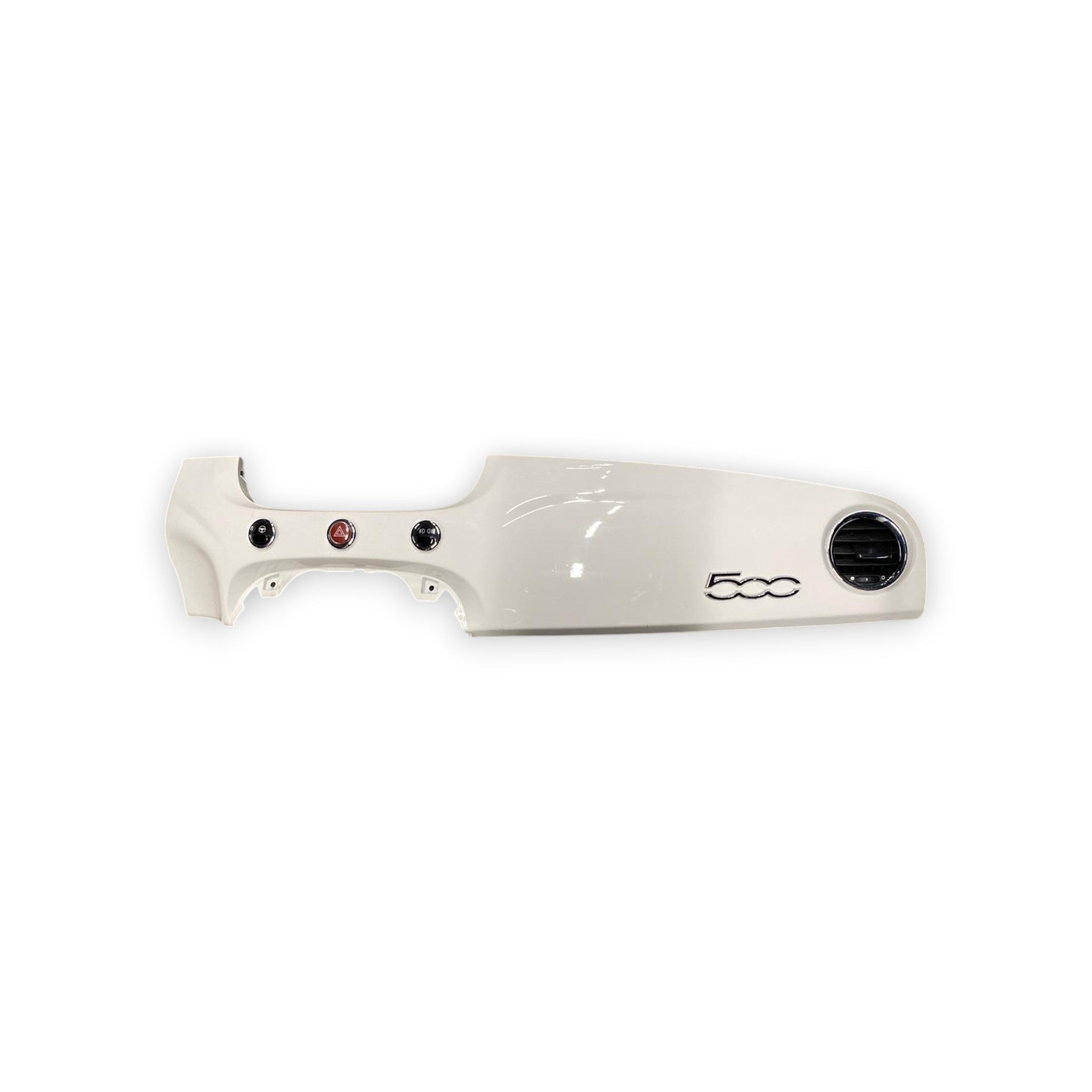 Modanatura / rivestimento cruscotto centrale + pulsanti Fiat 500 (2007-2014) Cod: 51803289 - BIBA-RICAMBI