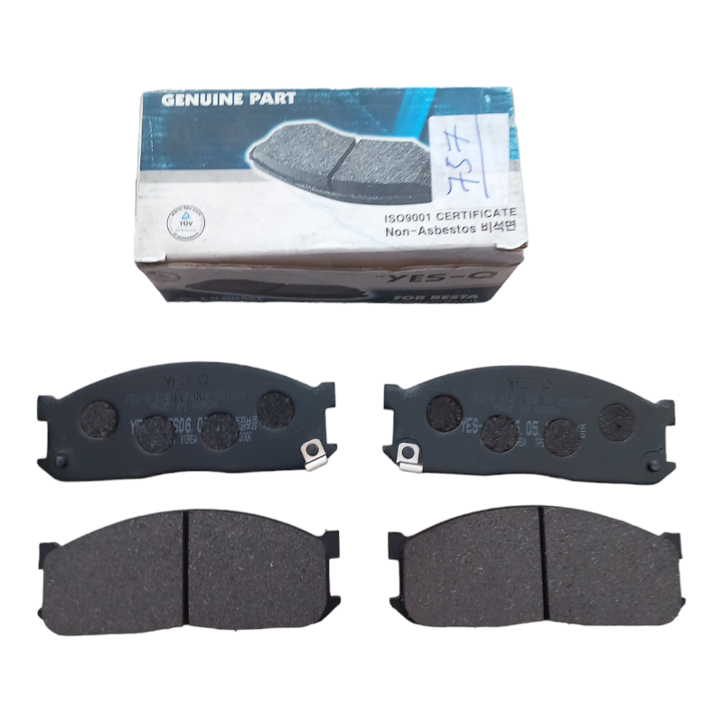 Pastiglie Freno Compatibili Per Kia Besta | Bongo | K2500 | K2700 | Mazda E (SR,SD) art.757X BIBA-RICAMBI