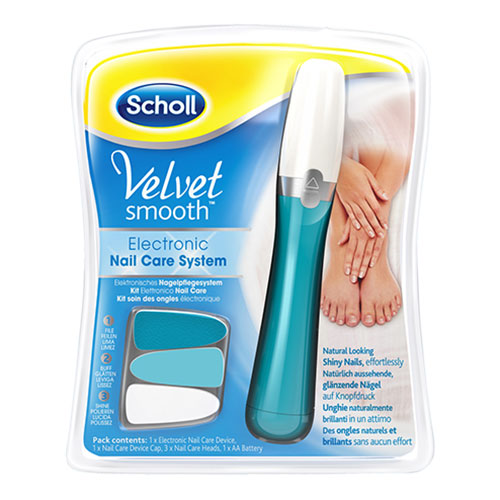 PEDOREX SCHOLL VELVET SMOOTH ELETRONIC NAIL CARE SYSTEM - BIBA-RICAMBI