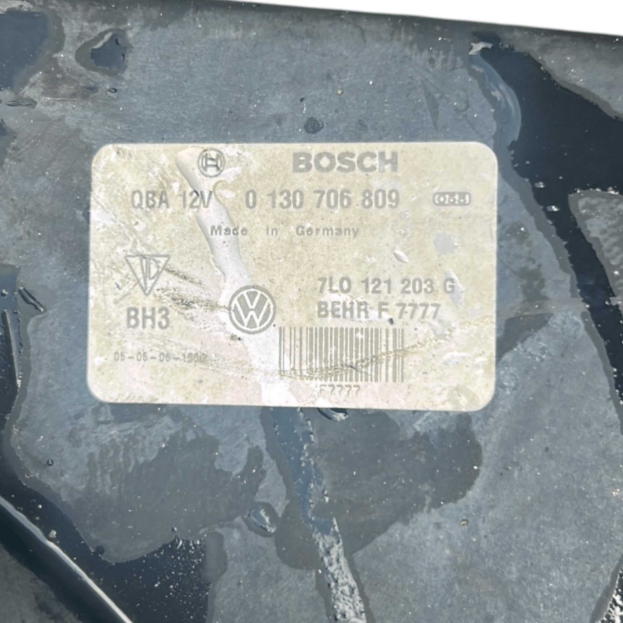 Elettroventola  Porsche Cayenne 9PA 3.0 Diesel COD: 7L0121203G (2003-2010)