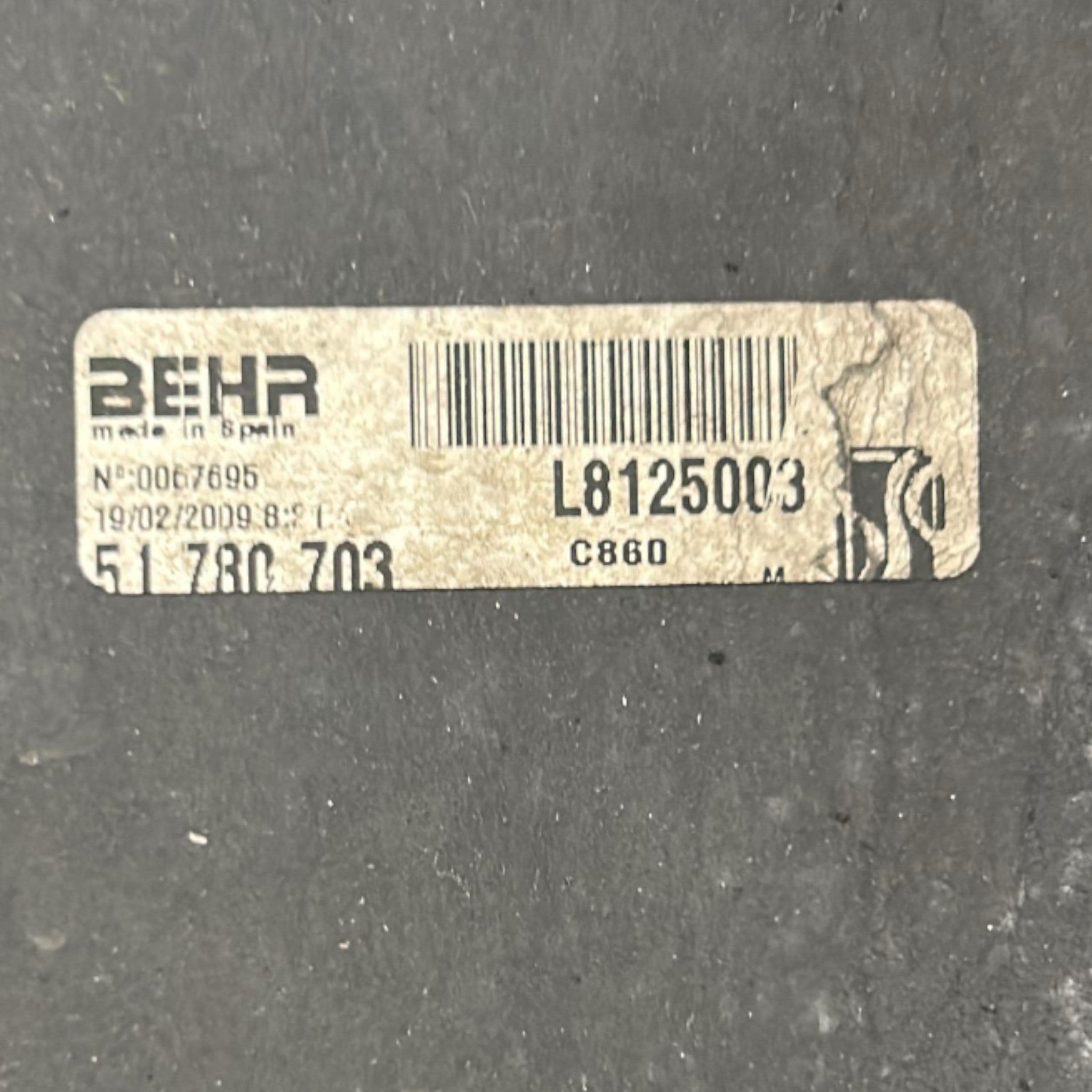 Elettroventola + Radiatori Fiat Qubo cod.51780662 1.3 Diesel (2008 > 2016) cod.51780703