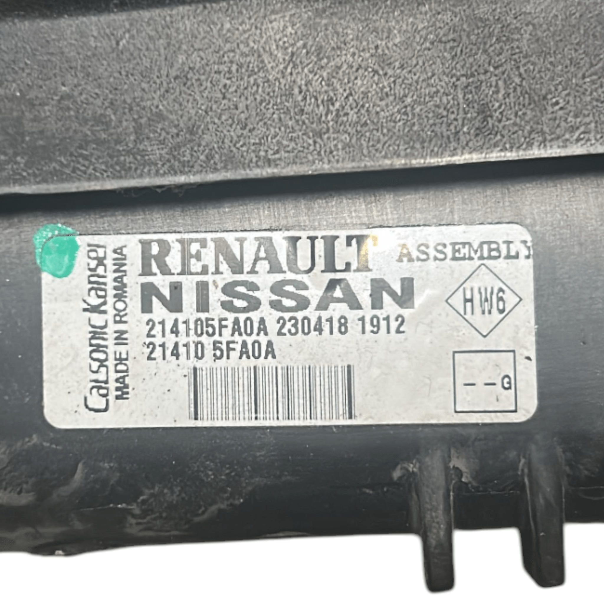 Elettroventola + Radiatori Renault Clio V cod.214105FA0A 1.0 Benzina (2019 > ) cod.144615FA0A cod.214815FA0B