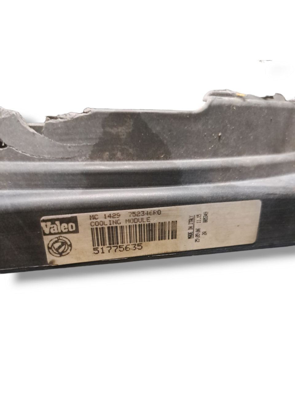 Elettroventola Ventola Radiatore Fiat Croma 1.9 diesel COD:51775635 (2005-2010)