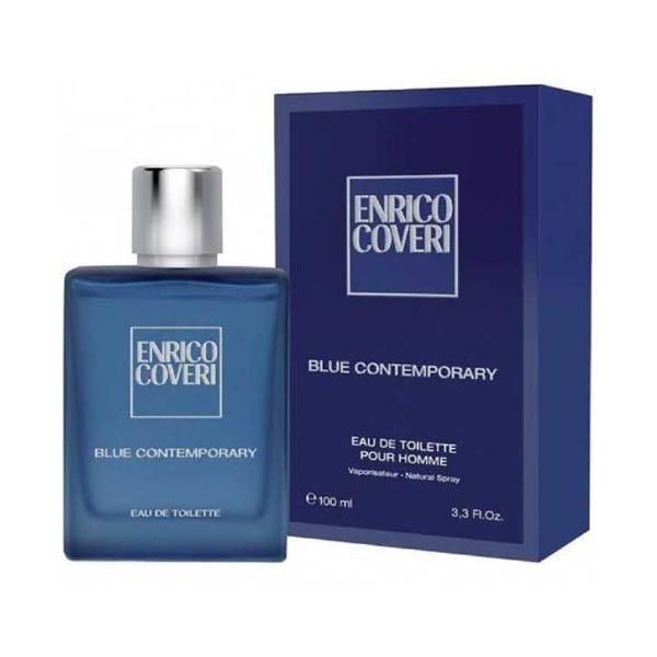 ENRICO COVERI BLUE CONTEMPORARY POUR HOMME EDT 100 ML - BIBA-RICAMBI