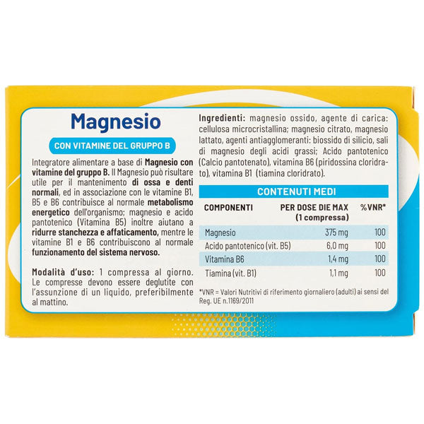 EQUILIBRA INTEGRATORE MAGNESIO CON VITAMINE DEL GRUPPO B 30 CPR