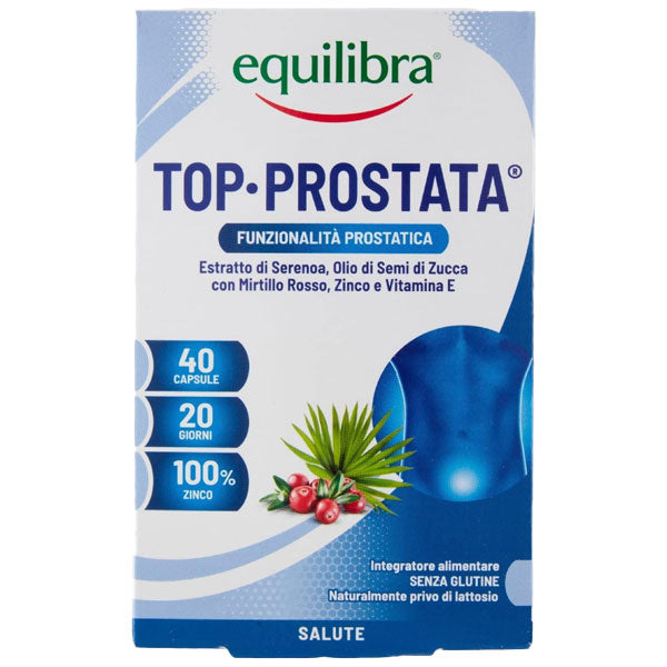 EQUILIBRA INTEGRATORE TOP PROSTATA FUNZIONALITA PROSTATICA 40 CP