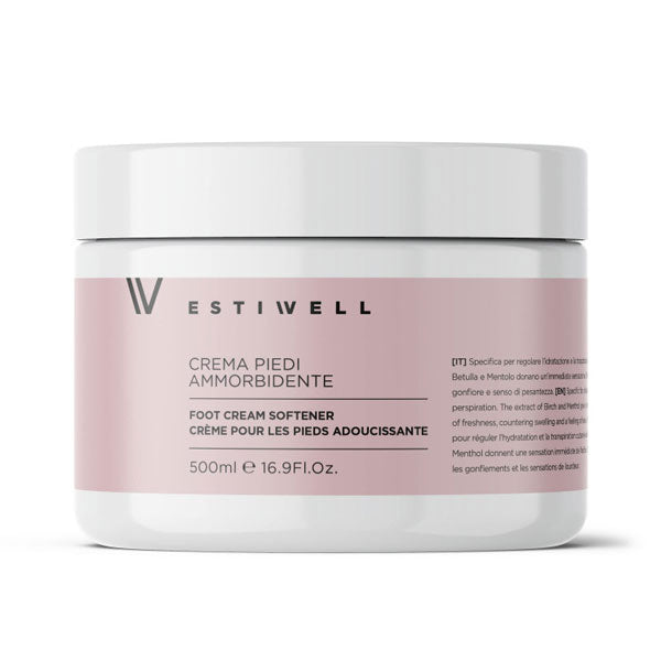 ESTIWELL CREMA PIEDI AMMORBIDENTE 500 ML - BIBA-RICAMBI