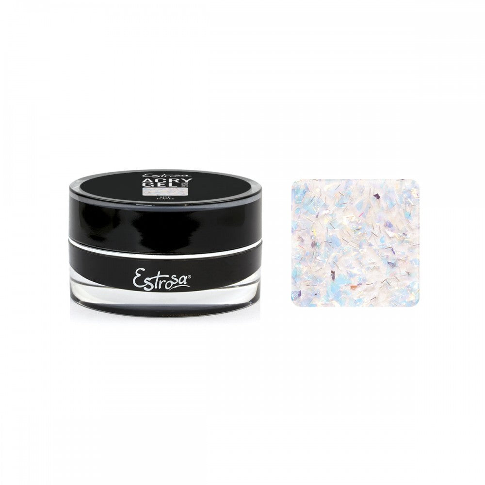 ESTROSA ACRYGEL LIGHT BLUE FLAKES 15 ML
