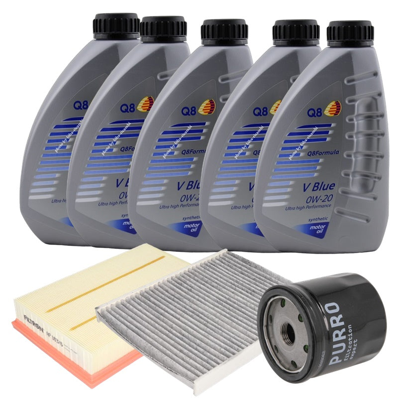 Kit Tagliando Filtri Olio Compatibile Per Skoda Scala 1.5 TSI 110KW-150CV BIBA-RICAMBI