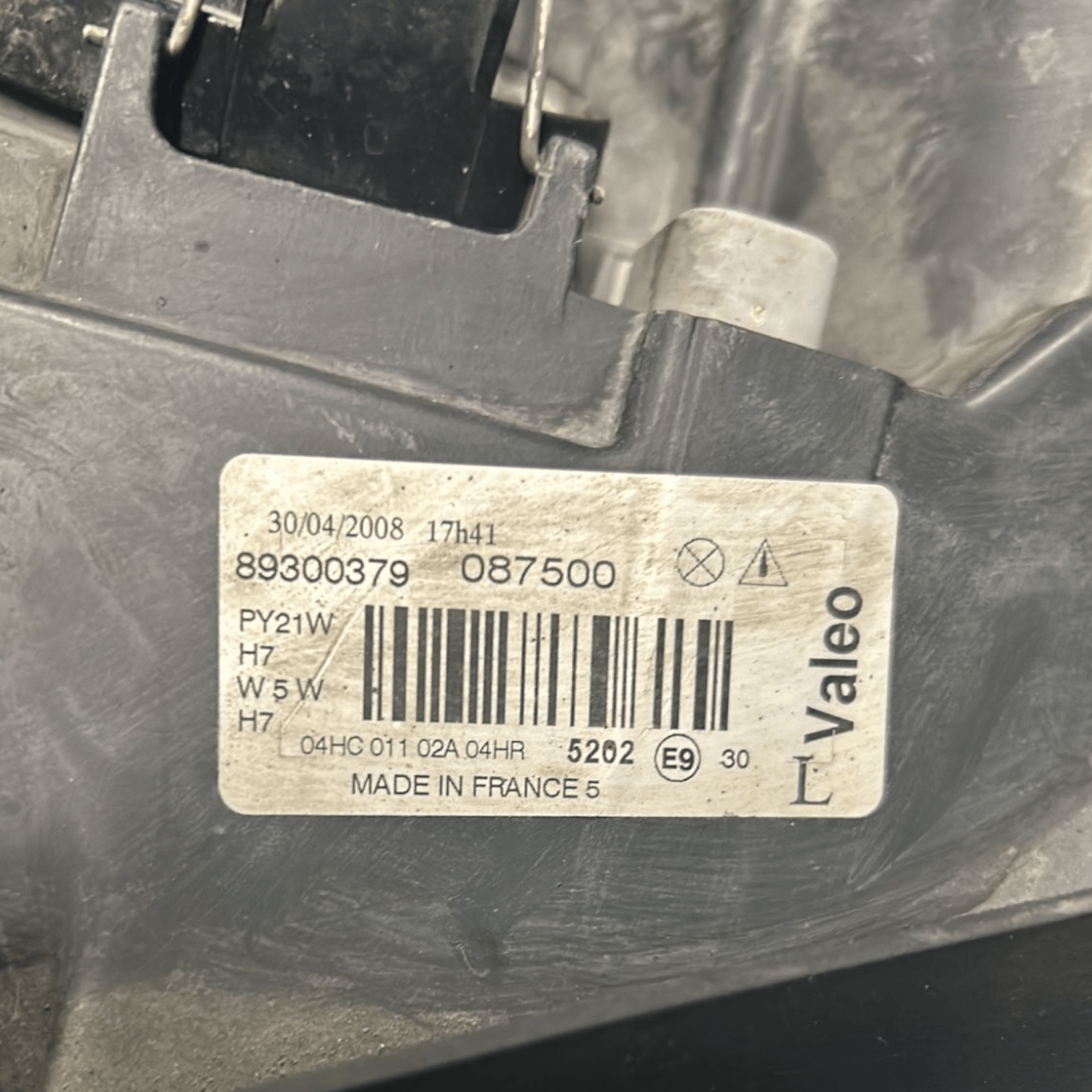 Fanale / Faro Alogeno Anteriore Sinistro Audi A4 B5 cod:89300379 (1994 > 2001)