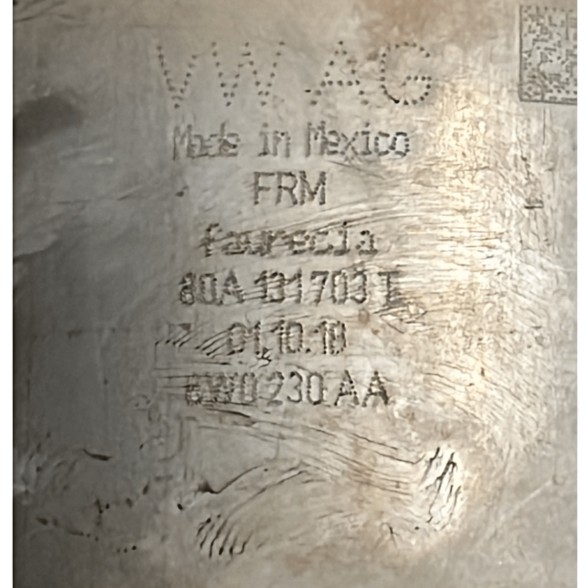 Fap / catalizzatore / filtro antiparticolato Audi Q5 FY 2.0 diesel (2017->)cod.80A131703T