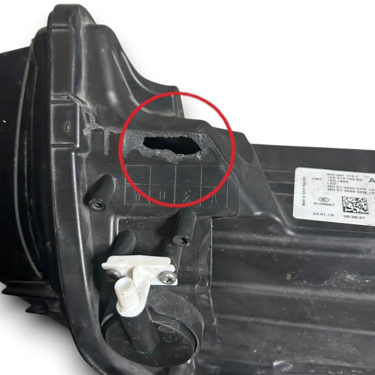 Faro / fanale anteriore destro audi a3 8v (2012 > 2016) cod:8V0941774J