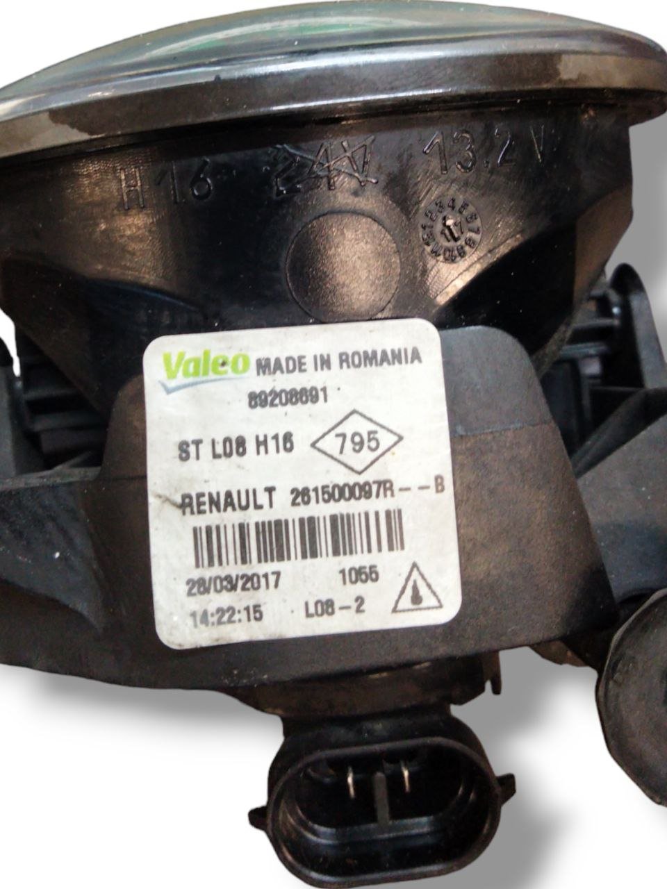 Faro / Fendinebbia Anteriore Destro dx Smart Fortwo/Dacia Sandero Stepway (2014>) cod.261500097R