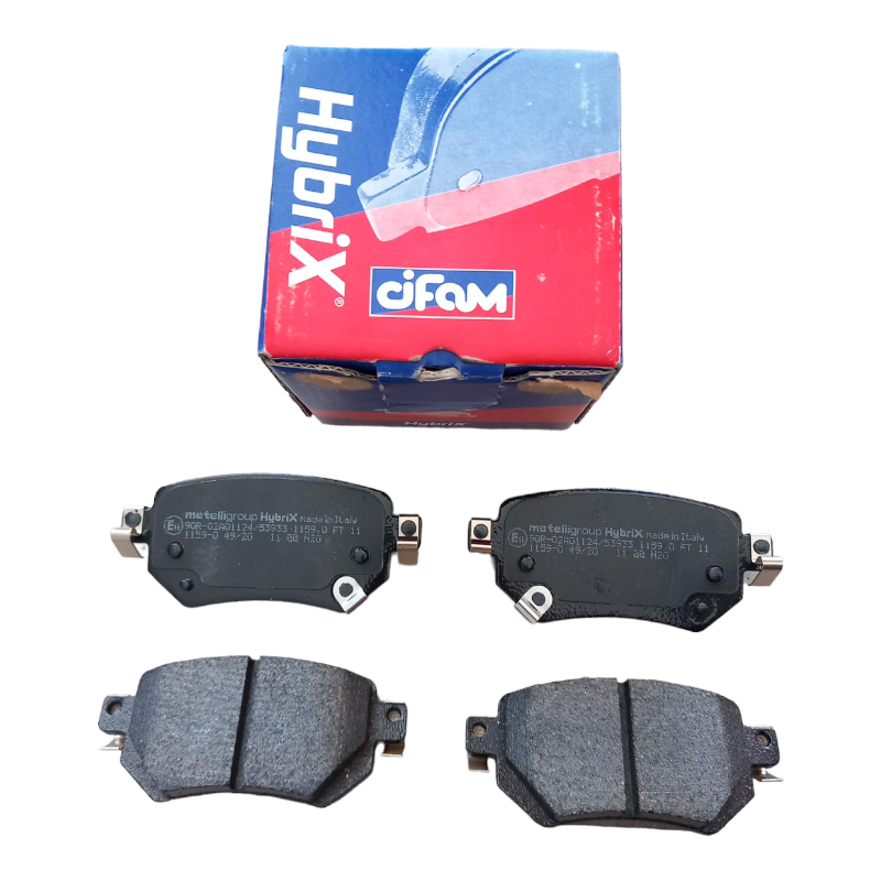 Pastiglie Freno Compatibili Per Mazda Serie 6 art.1161X BIBA-RICAMBI