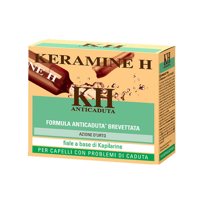 KERAMINE H ANTI-CADUTA TRATTAMENTO D'URTO 12 FIALE - BIBA-RICAMBI
