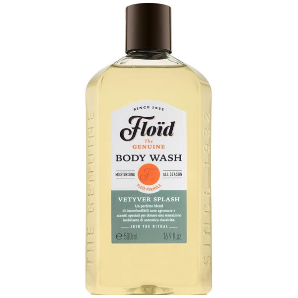 FLOID THE GENUINE VETIVER SPLASH BAGNOSCHIUMA 500 ML - BIBA-RICAMBI