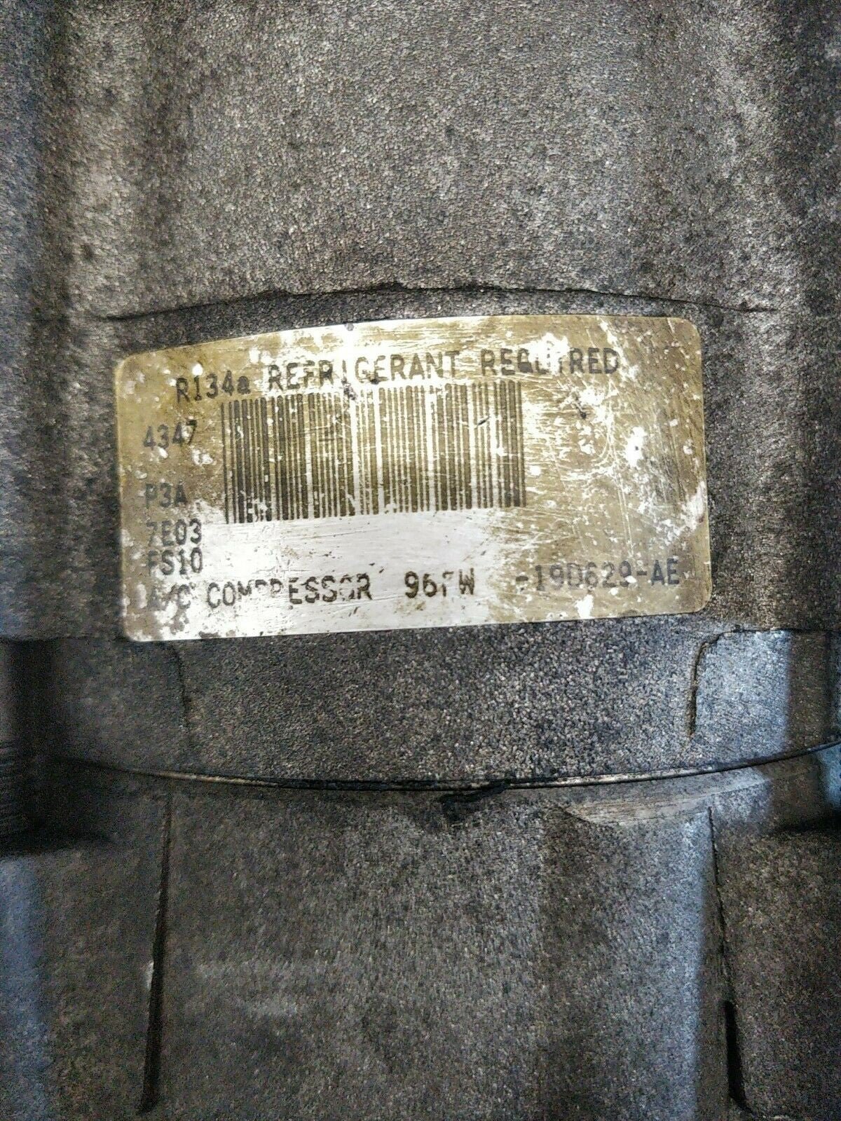 FORD KA 1.3 Compressore Clima 19D629AE
