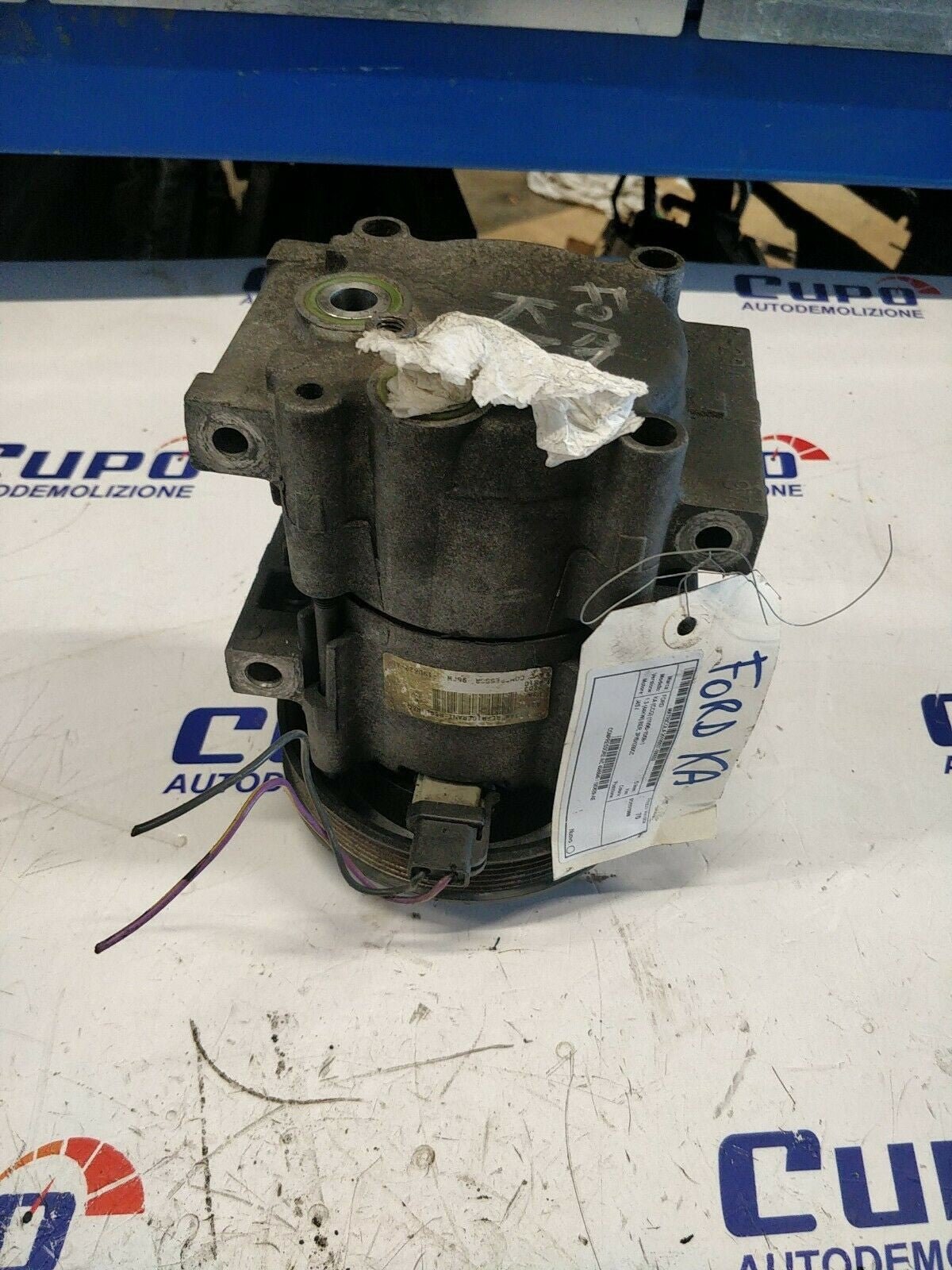 FORD KA 1.3 Compressore Clima 19D629AE
