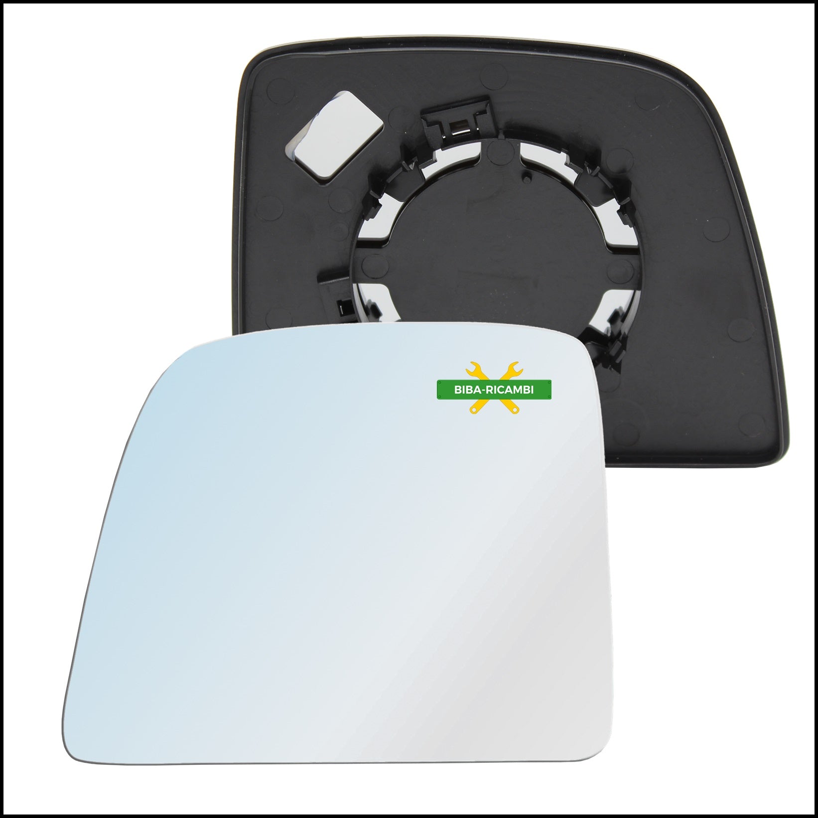 Piastra Specchio Retrovisore Lato Sx-Guidatore Per Ford TOURNEO CONNECT II dal 2013> BIBA-RICAMBI