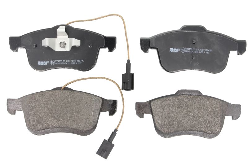 Kit 4 Pastiglie Freno Marca Ferodo Codice | FDB4951 BIBA-RICAMBI