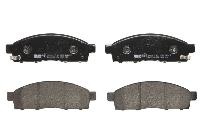 Kit 4 Pastiglie Freno Marca Ferodo Codice | FVR4415 BIBA-RICAMBI