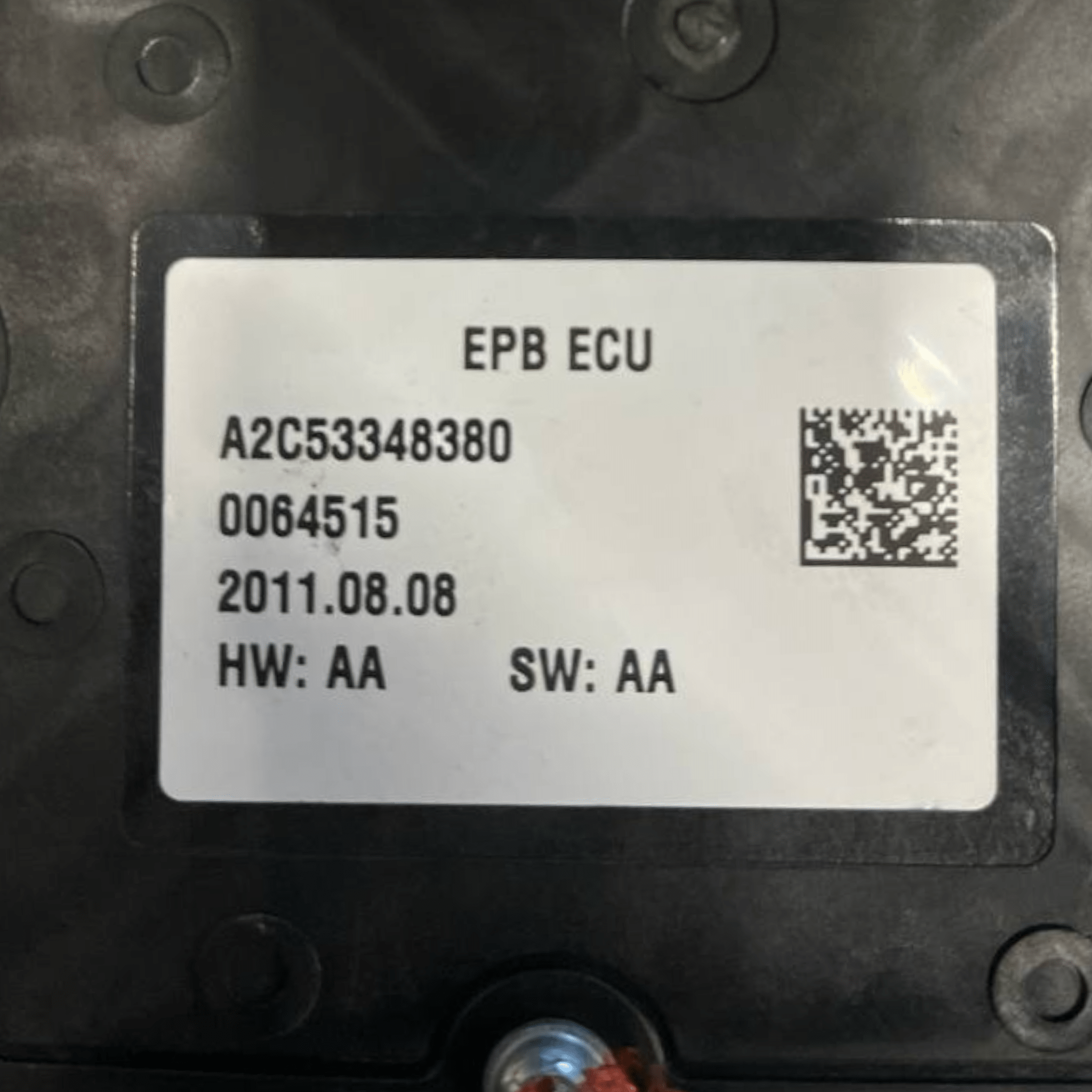 Freno a mano / Stazionamento Elettronico DS4 1.6 Diesel (2011 al 2018) cod: A2C53348380