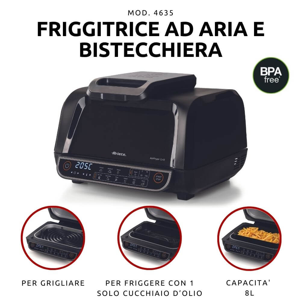 Air Fryer Grill - BIBA-RICAMBI