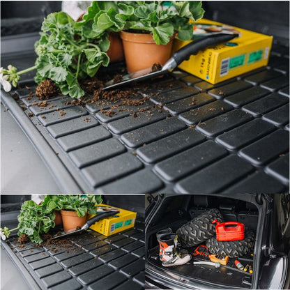 Vasca Proteggi Baule Bagagliaio In Gomma Modello 3D Compatibile Per Renault Captur I Dal 2013> BIBA-RICAMBI