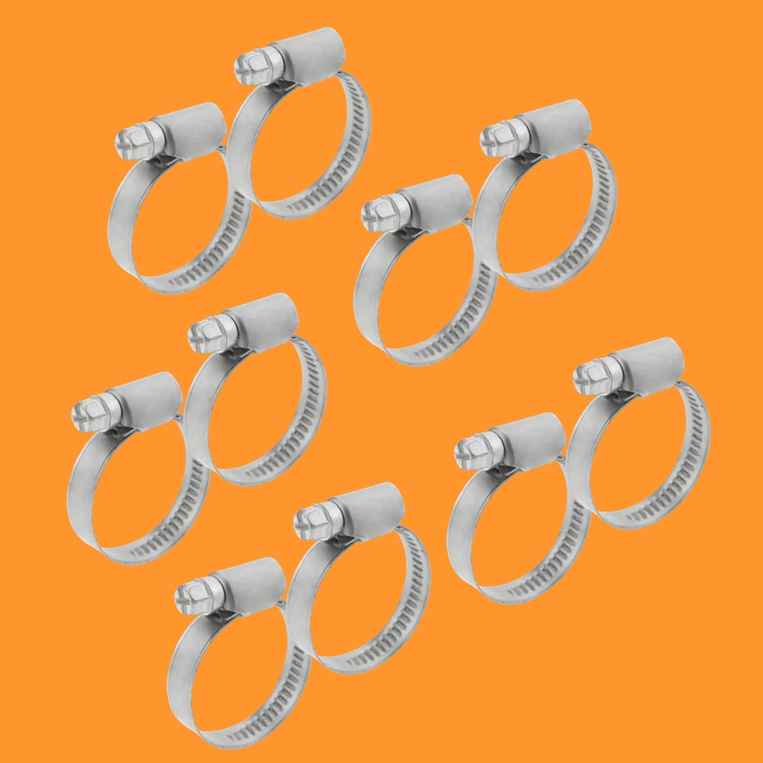 Serie 10 Fascette Ace Standard (W1) Nastro 9mm | Diametro Ø 90-110 mm BIBA-RICAMBI